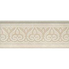 BDA016R бордюр Линарес беж декорированный обрезной 30x12 (9шт)
