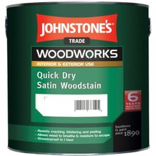 Johnstones Quick Dry Satin Woodstain 2.5 л бесцветный