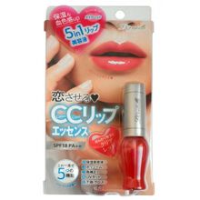 Блеск для губ прозрачно-красный SPF18 PA++ BCL Lovetulle CC Color Care Lip Essence Red 7мл