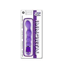 NMC Фиолетовый вибратор IMMORTAL 6INCH 10 FUNCTION VIBRATOR - 15,2 см. (фиолетовый)