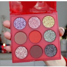 LAMEL Палетка теней 9 оттенков Secret Santa