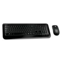 Комплект клавиатура + мышь Microsoft "Wireless Desktop 800" 2LF-00012, беспров., черный (USB)