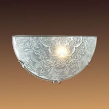 Бра настенное OPTIMA хром белый декор E27 100W 220V арт.076