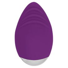 Фиолетовый клиторальный стимулятор Nanci - 10,5 см. Фиолетовый