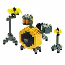 Мини-конструктор Nanoblock (Наноблок) Барабаны, 170 элементов, 12+
