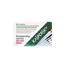 Ключ (карта) Kaspersky Internet Security 2012 Russian Edition. 5-Desktop 1 year Renewal Card (KL1843ROEFR)