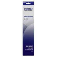 Ленточный картридж EPSON  (C13S015610BA) для  LQ-690, черный