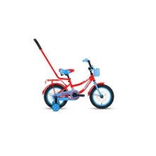 Детский велосипед Funky 14 красный голубой (2020)