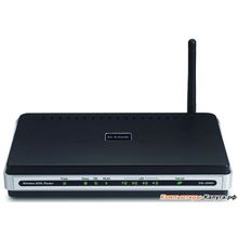 Маршрутизатор D-Link DSL-2640U NRU C4 Wireless 802.11n ADSL 2 2+ Router with 4-Port 10 100M Ethernet Switch and splitter, Broadcom chipset
