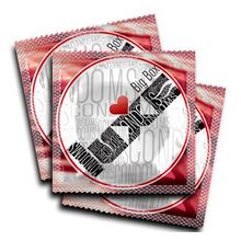 Luxe Ребристые презервативы LUXE Sex machine - 3 шт.