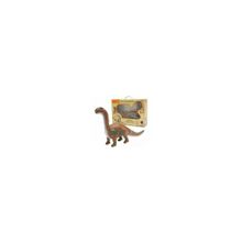 Динозавр интерактивный Игрушки Китай Эухелоп: реагирует на хлопки, голос, коричневый