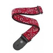 50G02 Тканный ремень для гитары, рисунок «Bandana Red», Planet Waves