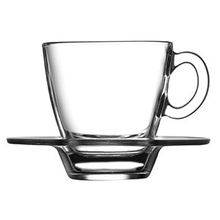 Пара кофейная «Аква»; стекло; 70мл; D=9.7 5.8,H=5.9см; прозрачный 95756 b