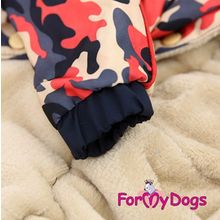 Тёплый комбинезон на меху для собак ForMyDogs девочка FW350-2016 F