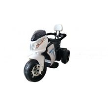 Электромотоцикл-каталка детский, цвет белый Jiajia HL-108-W (HL-108-W)