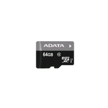 ADATA 64GB карта памяти Premier MicroSDHC UHS-I Class 10 ADATA 40 15 MB s с адаптером