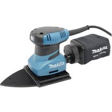 Makita  BO4565   Вибрационная шлифмашина (200W, 14000 об мин,  112х190  мм,  пылесборник)