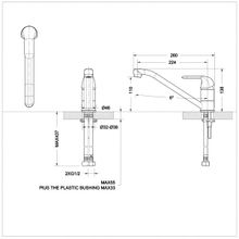 Смеситель для кухни Bravat Simple F7135193CP-RUS