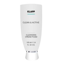 Очищающая крем-пенка Klapp Clean&Active Cleansing Cream Foam 100мл