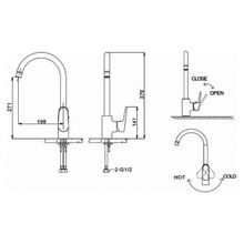 Смеситель для кухни Bravat Pure F7105161C