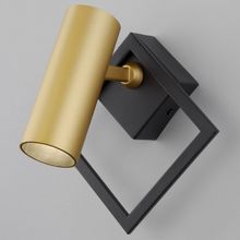 Eurosvet Бра Eurosvet Turro 20091 1 LED черный  золото ID - 410310