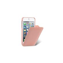 Кожаный чехол Melkco Jacka Type Leather Case Pink (Розовый цвет) для iPhone 5