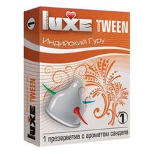 Luxe Презерватив Luxe Tween  Индийский гуру  с ароматом сандала - 1 шт.