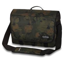 мужская уличная сумка с отделом для ноутбука 15” Dakine Hudson 20L Camo цвет тёмный камуфляж наружный карман