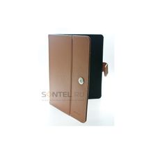 Чехол-книжка универсальный для планшетов 8 коричневый кожа 00019113