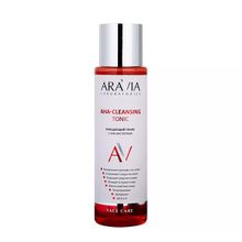 Очищающий тоник с AHA кислотами Aravia Laboratories AHA Cleansing Tonic 250мл