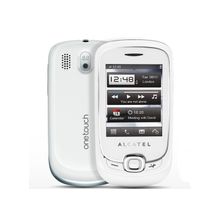 мобильный телефон Alcatel OT602D (Chrome White) с 2 SIM-картами