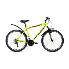 26" ALTAIR MTB HT 2.0 2018 (18ск, стал, аморт.вилка, Vbr, SUNRUN SUNRUN SUNRUN Kanguye)(рама 19", желтый зеленый)