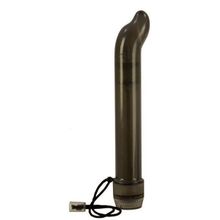 Анальный стимулятор Perineum Massager - 17 см. дымчатый