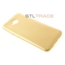 ZD553KL Zenfone ASUS Силиконовый чехол TPU Case Металлик золото