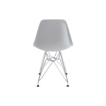 Tetchair Стул CINDY IRON CHAIR (EAMES) (mod. 002), белый 4 штуки