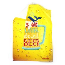 Полотенце кухонное Daribo Save water drink beer, 50x70 см DA71191