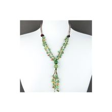 Бусики-Колечки Бусы Нефрит, сердолик "Клаудия" арт.П3899