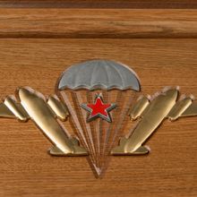 Нарды + Шашки из дуба "ВДВ"