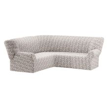 ПМ: Ми Текстиль Чехол на угловой диван жаккард без юбки