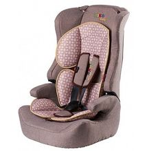 Автокресло LB 513 C Т.Коричневый Лен