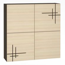 Нижегородмебель и К Полка Киото-1 904-К-01 цвет венге дуб молочный ID - 297214