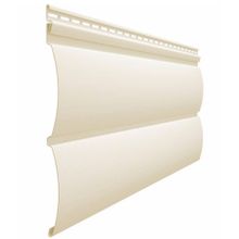 ДЁКЕ Премиум блок-хаус сайдинг сливки (3,6х0,24м)    DOCKE Premium блок хаус сайдинг виниловый сливки (3,6х0,24=0,88 кв.м)