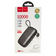 Портативное зарядное устройство Hoco S29 type-c 10000mAh, черное