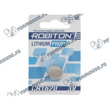 Батарейка Robiton "R-CR1620-BL1" 126-744, 3.0В CR1620 (1шт. уп.) (ret) [140401]
