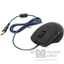 Oklick 725G DRAGON черный синий оптическая 2400dpi USB игровая 5but 793465