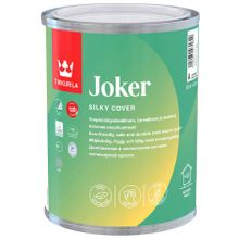 ТИККУРИЛА Джокер база А белая краска интерьерная (0,9л)   TIKKURILA Joker base A краска интерьерная матовая (0,9л)