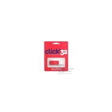 Qumo USB 2.0  32GB Click QM32GUD-CLK-Crimson