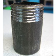 Резьба Ду 25 наружная резьба 1" длина 50 мм из черного металла под сварку