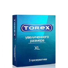 Torex Презервативы Torex  Увеличенного размера  - 3 шт.