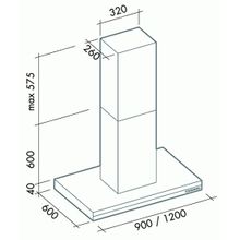 FALMEC LUMEN IS STEEL 120